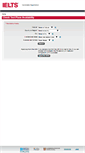 Mobile Screenshot of ieltsregistration.org